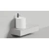 Накладная раковина S-Sense ARMONIA ROUND TOP 03 Глянцевая 130413TG Salini