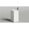 Напольная раковина S-Sense ARMONIA SQUARE 01 Глянцевая 130511G Salini