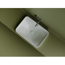 Умывальник прямоугольный встраиваемый сверху в столешницу Element 605x415x185мм