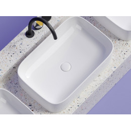 Умывальник чаша накладная прямоугольная Element 605x380x150мм