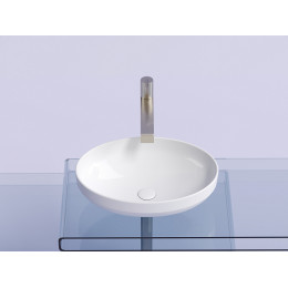 Умывальник чаша накладная овальная Element 502x363x145мм