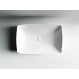 Умывальник чаша FORM накладная прямоугольная 590x400x145мм