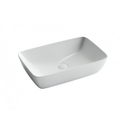 Умывальник чаша FORM накладная прямоугольная 590x400x145мм