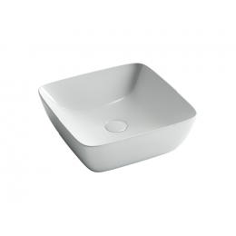 Умывальник чаша FORM накладная квадратная 420x420x145мм