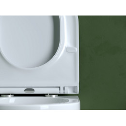 Подвесной унитаз Ulma безободковый, смыв торнадо