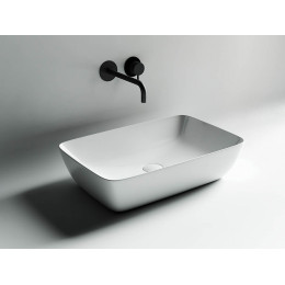Умывальник чаша FORM накладная прямоугольная 590x400x145мм