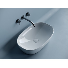 Умывальник чаша накладная овальная Element 600x380x140мм