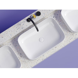 Умывальник чаша накладная прямоугольная Element 605x380x150мм