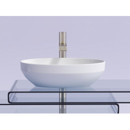 Умывальник чаша накладная овальная Element 502x363x145мм