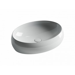 Умывальник чаша накладная овальная Element 560x390x150мм