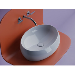 Умывальник чаша накладная овальная Element 560x390x150мм