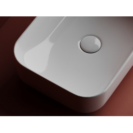 Умывальник чаша накладная прямоугольная Element 510x340x140мм