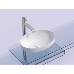 Умывальник чаша накладная овальная Element 502x363x145мм
