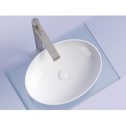 Умывальник чаша накладная овальная Element 502x363x145мм