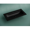 Раковина накладная мебельная CERAMICANOVA Grace прямоугольная 910x457x137 с отверстием под смеситель цвет черный матовый CN7019MB