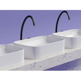 Умывальник чаша накладная прямоугольная Element 605x380x150мм