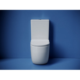Напольный пристенный унитаз Metropol смыв Торнадо белый CN4001T