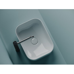 Умывальник чаша накладная прямоугольная Element 400x305x140мм