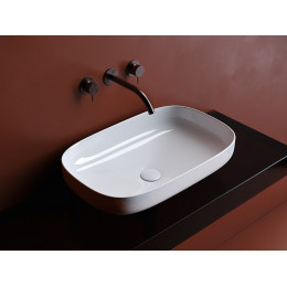 Умывальник чаша накладная прямоугольная Element 600x380x150мм