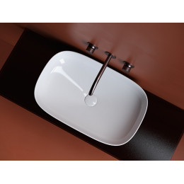 Умывальник чаша накладная прямоугольная Element 600x380x150мм