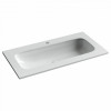 Раковина накладная мебельная CERAMICANOVA Grace прямоугольная 910x457x137 с отверстием под смеситель цвет белый CN7019