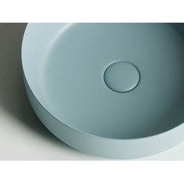 Умывальник чаша накладная круглая (цвет Зеленый Матовый) Element 390x390x120мм