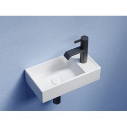 Умывальник подвесной прямоугольный (чаша слева, отверстие под смеситель справа) Element 407x217x100