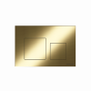 Кнопка смыва Balance, клавиши Square, брашированное золото (CN12-002BG)