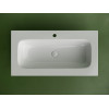 Раковина накладная мебельная CERAMICANOVA Grace прямоугольная 910x457x137 с отверстием под смеситель цвет белый CN7019