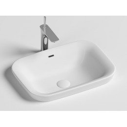 Умывальник прямоугольный встраиваемый сверху в столешницу Element 580x400x150мм