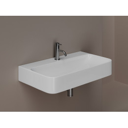 Умывальник AURA с 1 отверстием для смесителя, без перелива 800x470x135мм