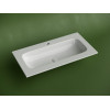 Раковина накладная мебельная CERAMICANOVA Grace прямоугольная 910x457x137 с отверстием под смеситель цвет белый CN7019