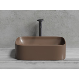 Умывальник чаша накладная прямоугольная (цвет Темно-x