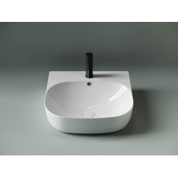 Умывальник накладной прямоугольный пристенный Element 490x445x145мм