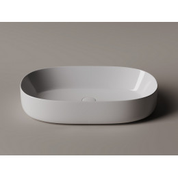 Умывальник чаша накладная овальная Element 675x350x140мм