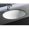 Умывальник овальный встраиваемый под столешницу Element 560x420x195мм, с крепежом и шаблоном для установки