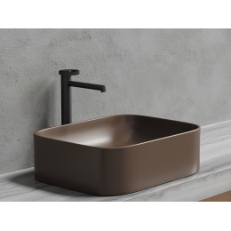 Умывальник чаша накладная прямоугольная (цвет Темно-x