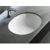 Умывальник овальный встраиваемый под столешницу Element 560x420x195мм, с крепежом и шаблоном для установки