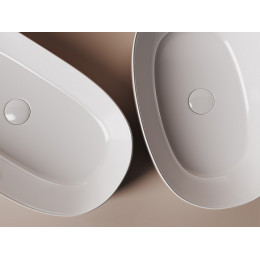 Умывальник чаша накладная овальная Element 675x350x140мм