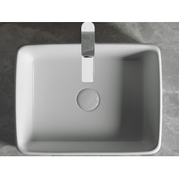 Умывальник чаша накладная прямоугольная Element 480x370x130мм