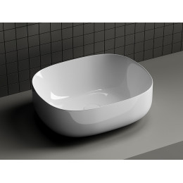 Умывальник чаша накладная овальная Element 460x350x155мм
