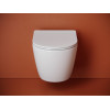 Подвесной унитаз CERAMICANOVA Uno смыв Торнадо 490x360x360 белый