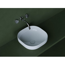 Умывальник чаша накладная квадратная Element 380x380x150мм