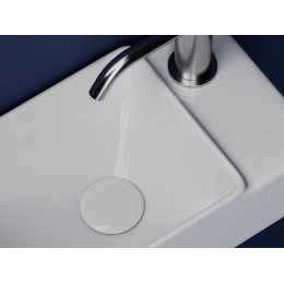 Умывальник подвесной прямоугольный (чаша слева, отверстие под смеситель справа) Element 395x220x125мм