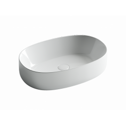 Умывальник чаша накладная овальная Element 540x350x145мм