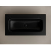 Раковина накладная мебельная CERAMICANOVA Grace прямоугольная 910x457x137 без отверстия под смеситель 910*457*137 цвет черный матовый CN7019MBwx