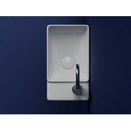 Умывальник подвесной прямоугольный (чаша слева, отверстие под смеситель справа) Element 395x220x125мм