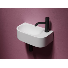 Умывальник подвесной прямоугольный (чаша слева, отверстие под смеситель справа) Element 409x224x110мм