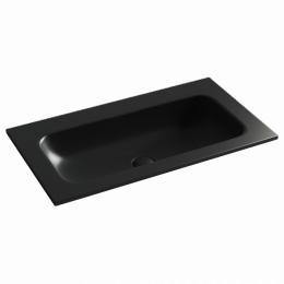 Раковина накладная Grace прямоугольная без отверстия под смеситель, 810x457x137мм, цвет черный матовый, арт. CN7012MBwx