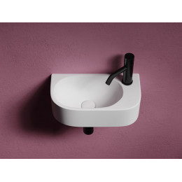 Умывальник подвесной прямоугольный (чаша слева, отверстие под смеситель справа) Element 409x224x110мм